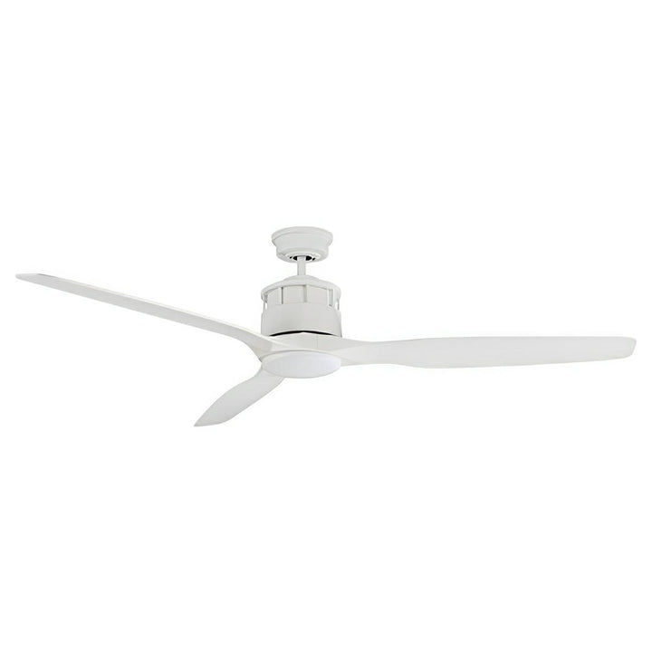 60" Governor AC Ceiling Fan Old Bronze, Titanium, White with Light MGF1533 Martec Lighting
