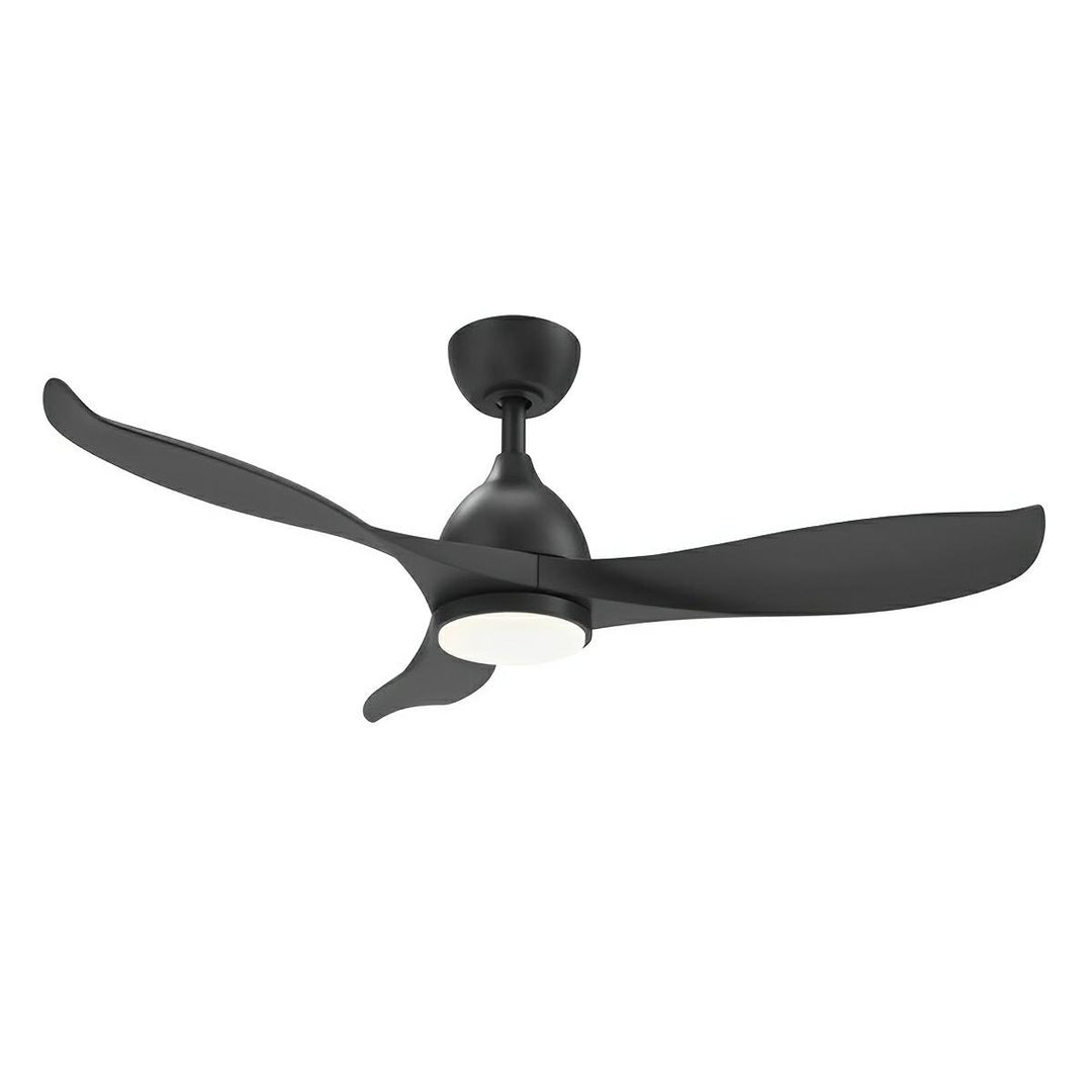 52" Scorpion DC Ceiling Fan Matt Black, Matt White, Graphite/Carbon with Light MSDC1333 Martec Lighting
