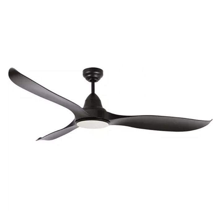 60" Wave DC Ceiling Fan with Light