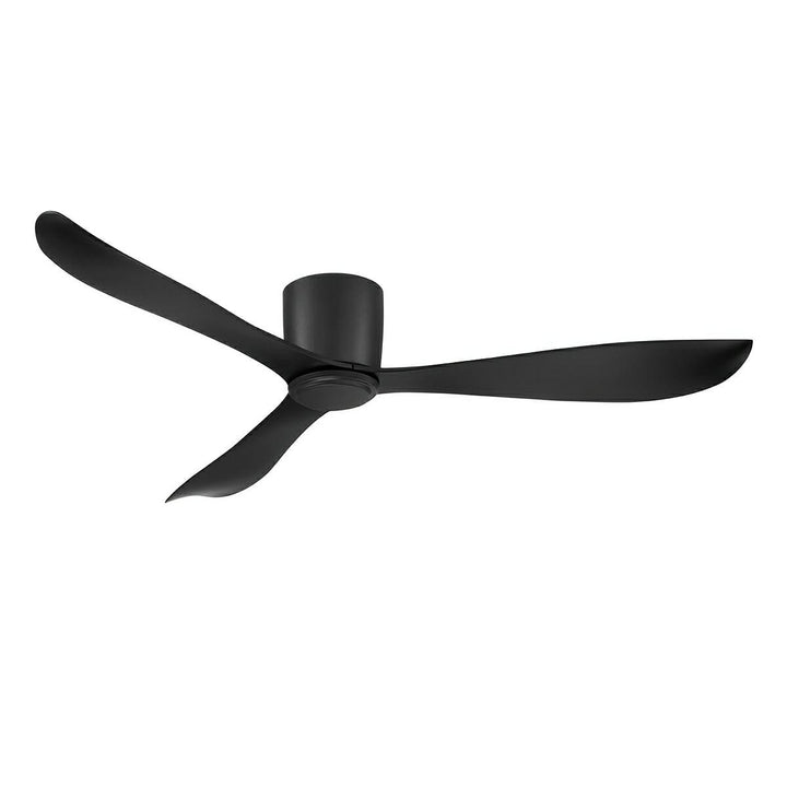 54" Instinct DC Ceiling Fan Black, White FC1100133 Mercator Lighting