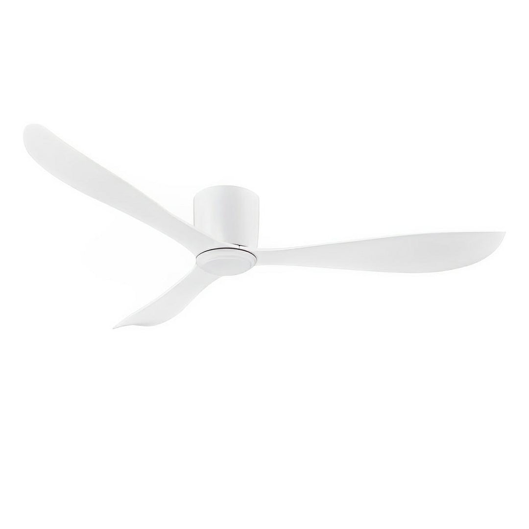 54" Instinct DC Ceiling Fan Black, White FC1100133 Mercator Lighting