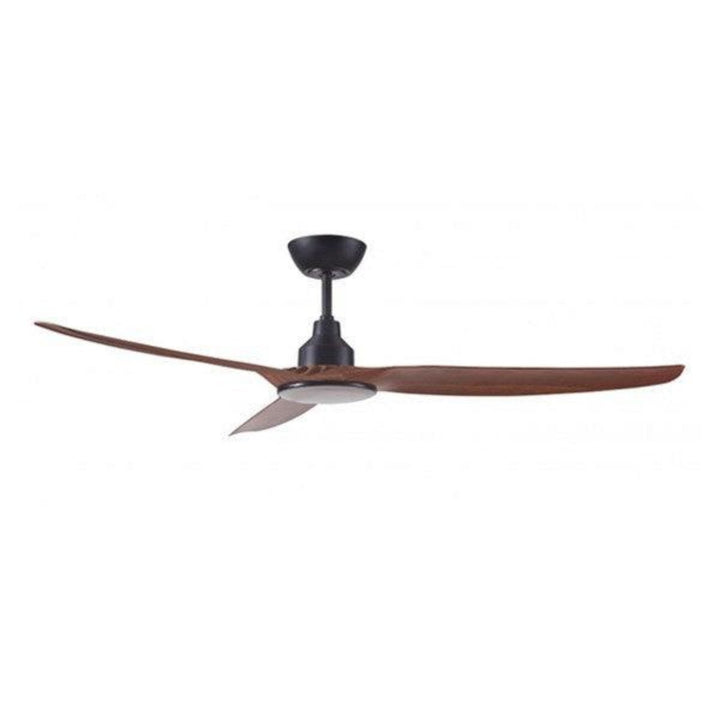 60" Skyfan DC Ceiling Fan Black, White, Teak, Light Oak with Light SKY1503-L Ventair