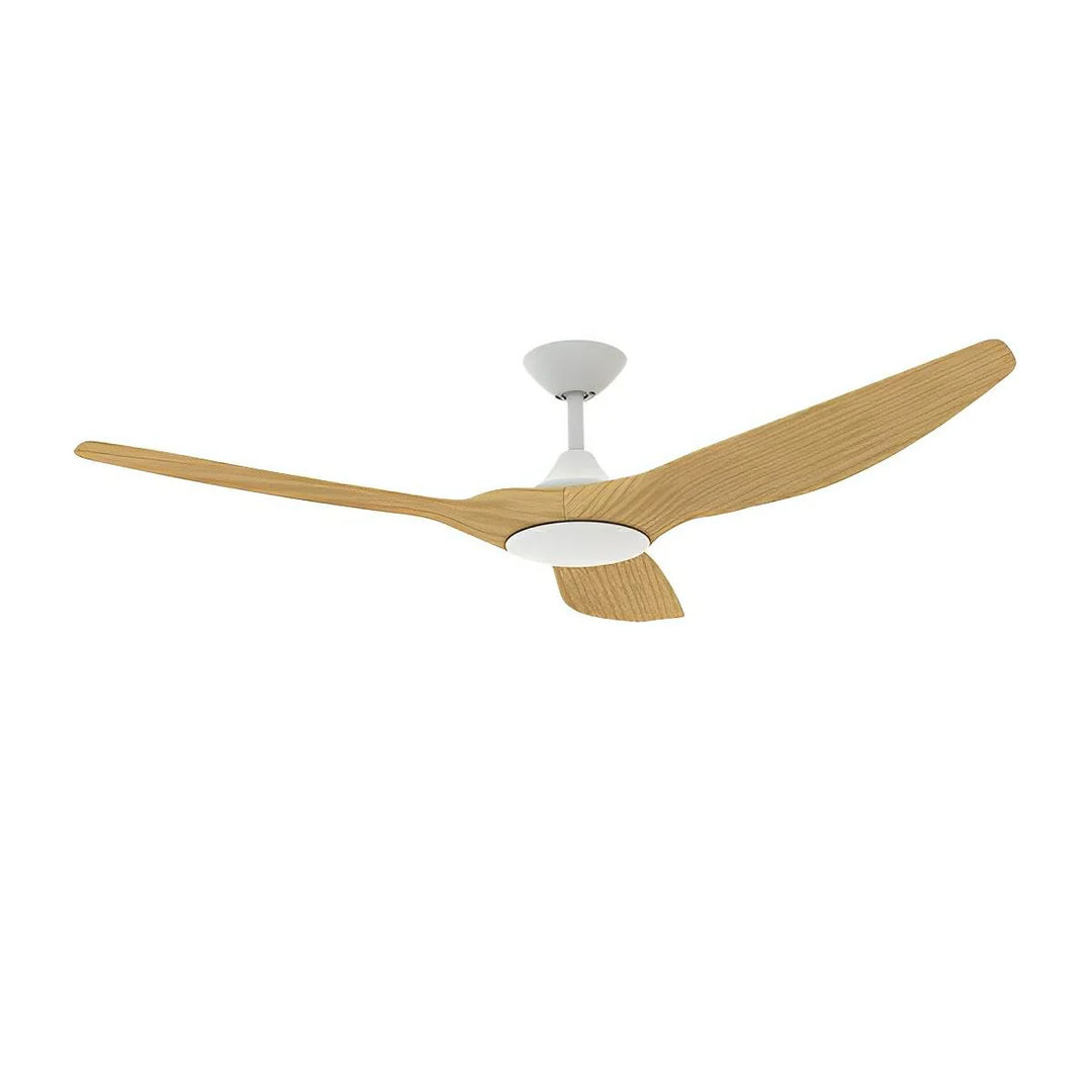 60" Strike DC Ceiling Fan White, Black, Walnut, Oak 6013X Domus Lighting