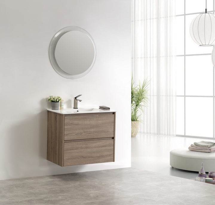 Caliber 750 Wenge Wall Hung Vanity