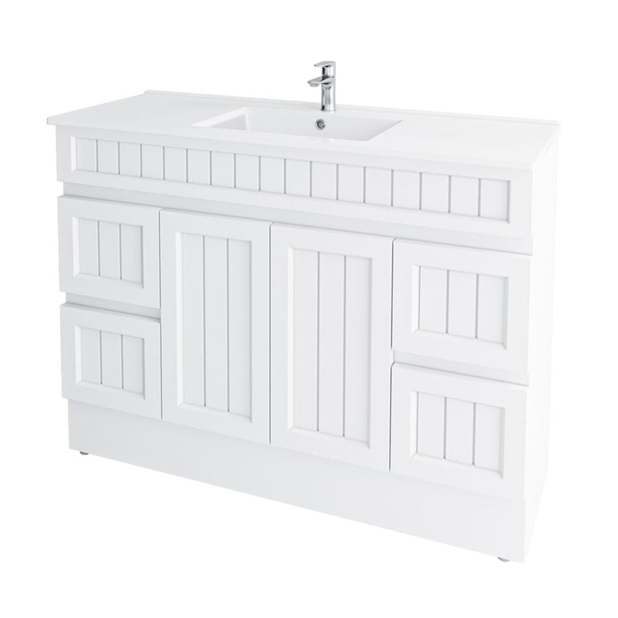Courtney 90cm Right-Hand Drawer Vanity Cabinet Only – Pilbara Bathroom Warehouse Perth WA