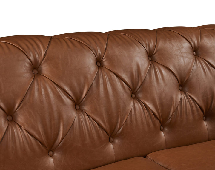 Barclay Chesterfield 3 Seater Tan