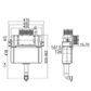 R&T Alpha Wall Hung Inwall Cistern