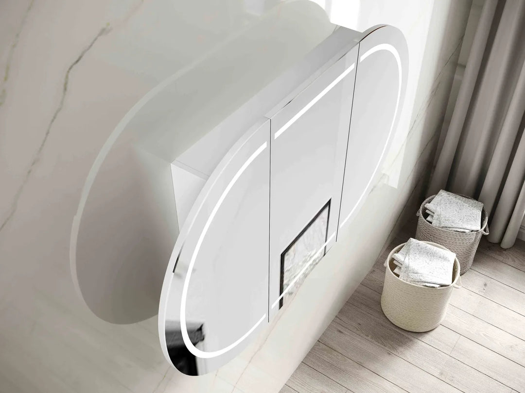 Bondi 1500x900 White LED Shaving Cabinet