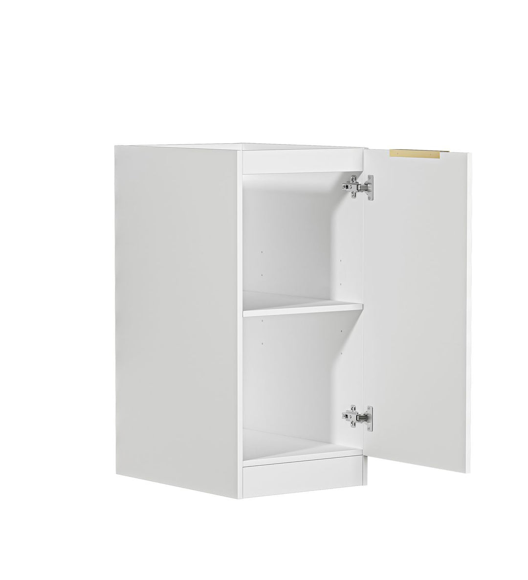 Bondi Fluted Laundry 415 White Base Cabinet