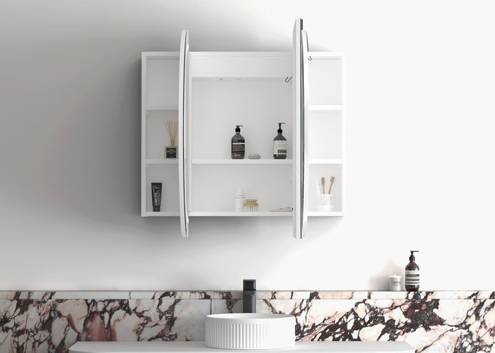 LED Bondi 1200x750 White Shaving Cabinet - Premium