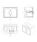 Laguna Mark II 750mm Woodland Oak Wall Hung Vanity