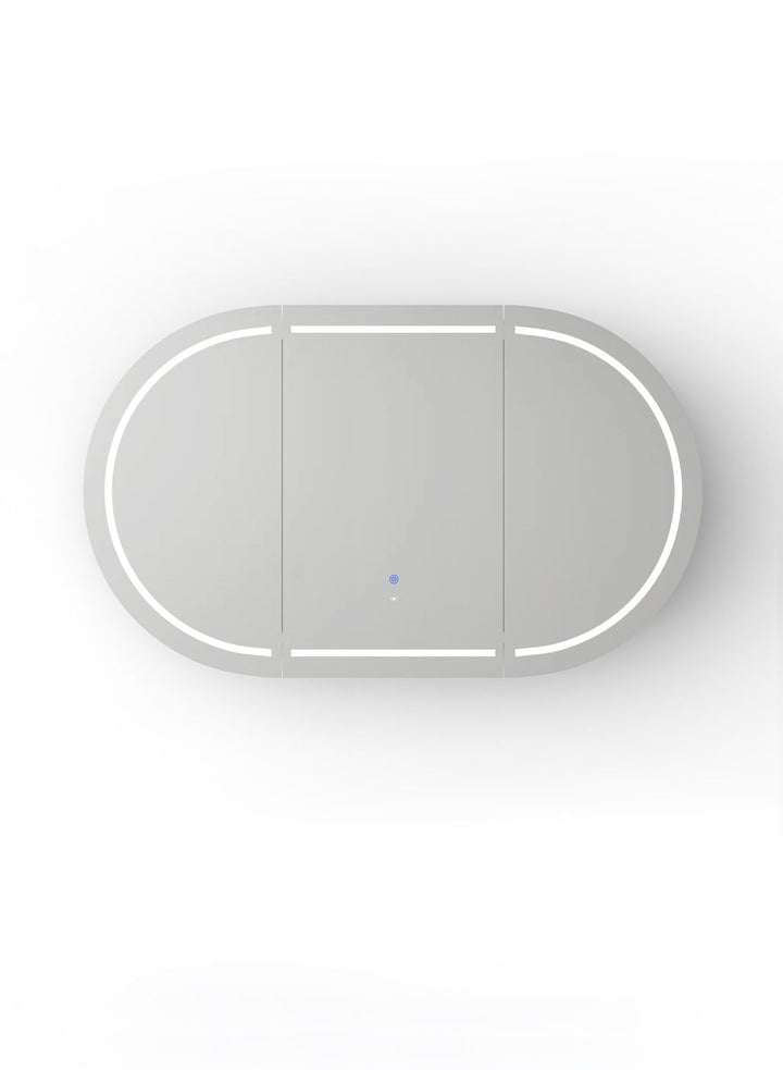 LED Bondi 1500x900 White Shaving Cabinet - Premium