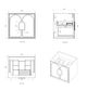 Laguna Mark II 600mm Woodland Oak Wall Hung Vanity