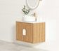 Laguna Mark II 600mm Woodland Oak Wall Hung Vanity
