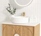 Laguna Mark II 600mm Woodland Oak Wall Hung Vanity