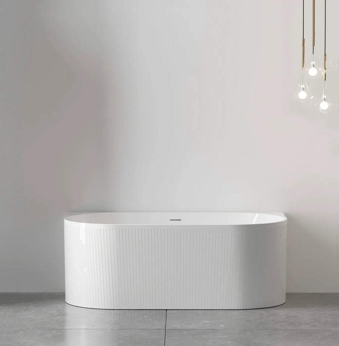 Attica Noosa 1500 Gloss White BTW Multi-fit Bath