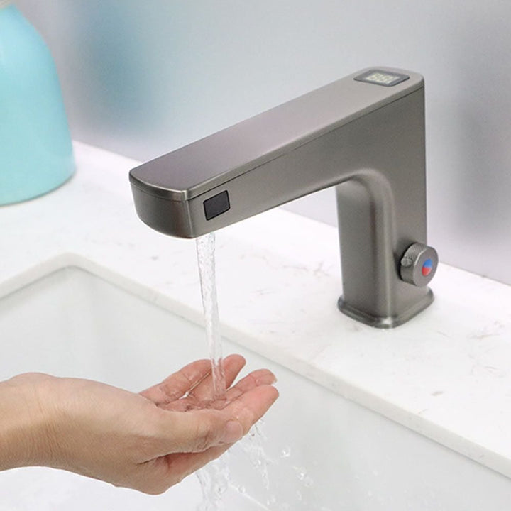 Galaxy Sensor Basin Mixer with Soap Dispenser - Chrome