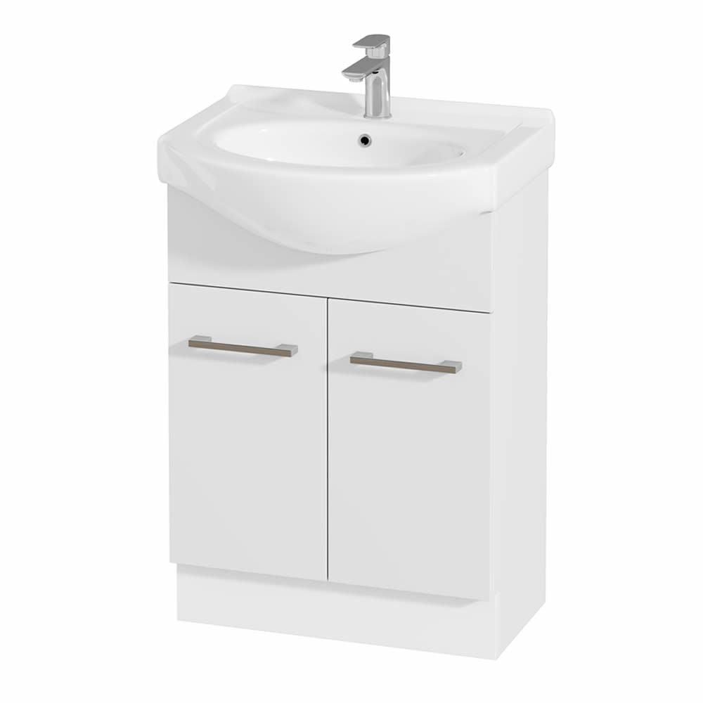 Jessica Semi-Recessed 60cm PVC Vanity Cabinet Only – Pilbara Bathroom Warehouse Perth WA