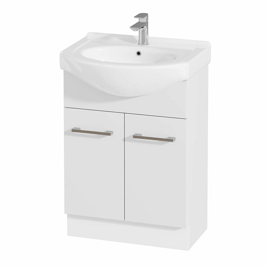 Jessica Semi-Recessed 60cm PVC Vanity Cabinet Only – Pilbara Bathroom Warehouse Perth WA