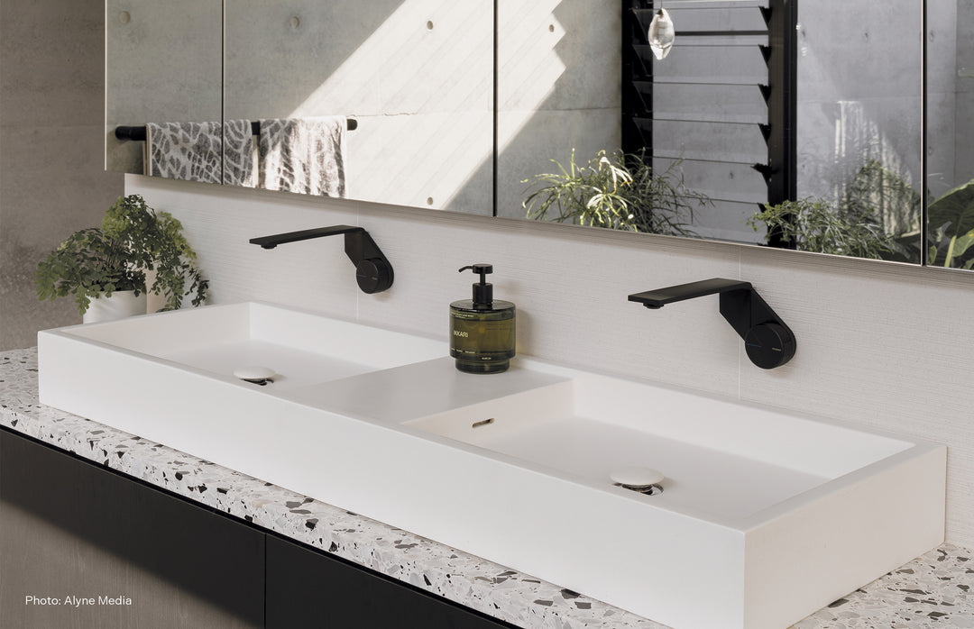 Axia Wall Basin / Bath Mixer Set 200mm