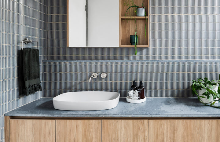 Axia Wall Basin / Bath Curved Outlet Mixer Set 180mm