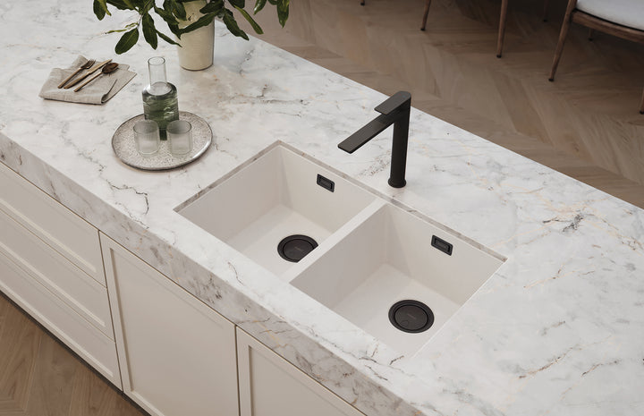 50mm Covered Sink Basket Waste & Overflow