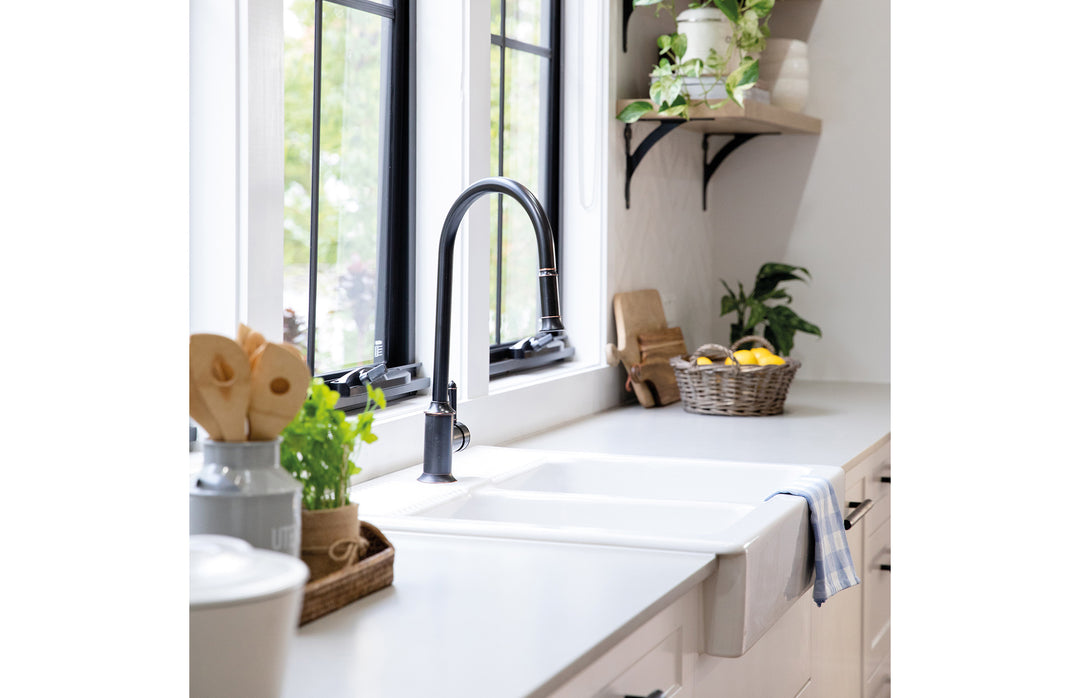 Nostalgia Pull Out Sink Mixer 230mm