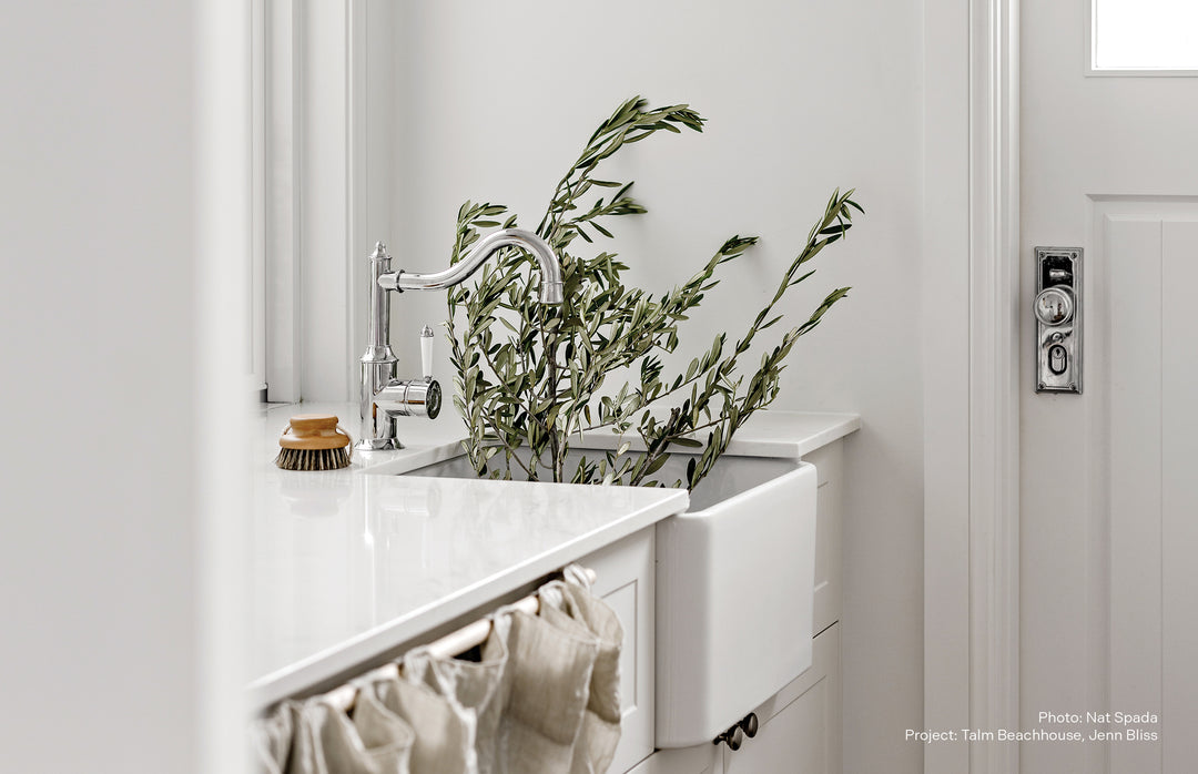 Nostalgia Sink Mixer 230mm Shepherds Crook