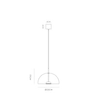Dome Air Pendant Light