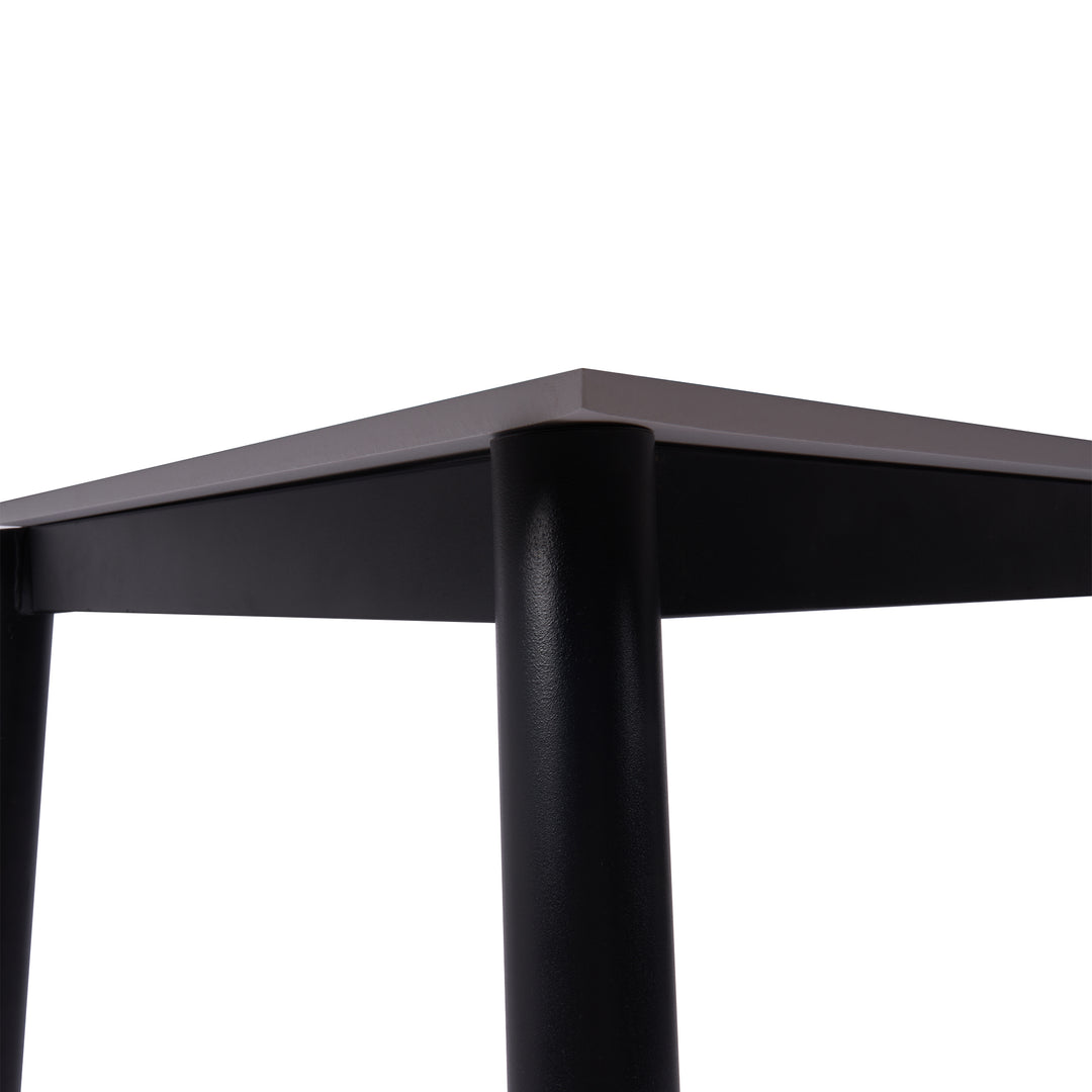 Fiore 120 x 70 Black Marble/ Sintered Stone Top Table