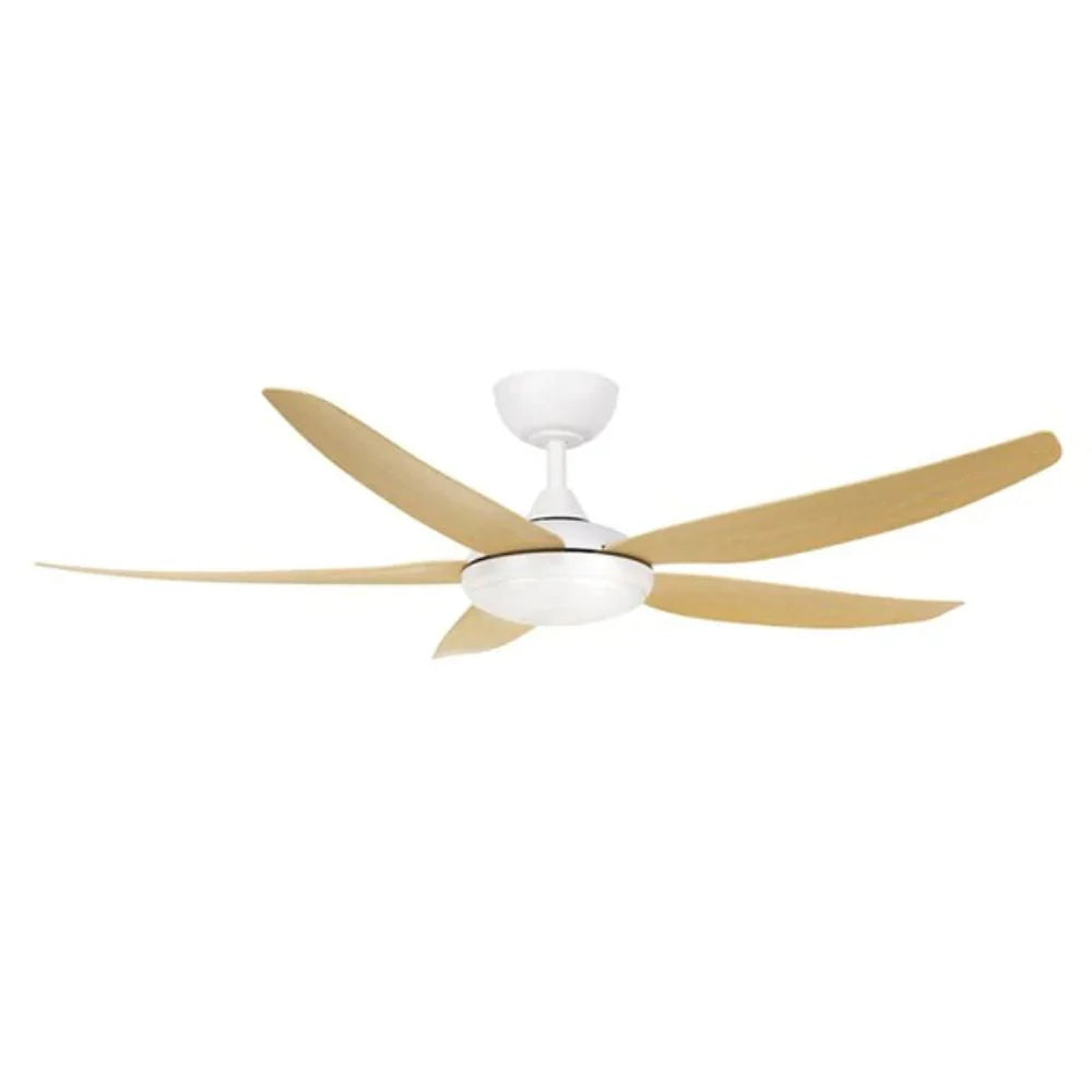 56″ Amari DC Ceiling Fan White, Black 21723/XX Brilliant Lighting