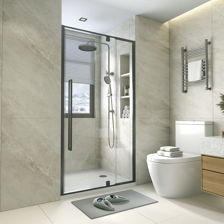 Alpine Pivoting Door Matte Black