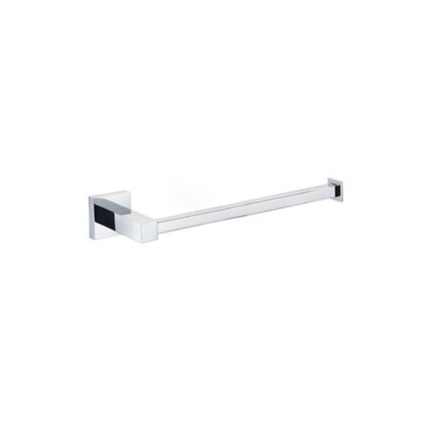 Square Hand Towel Rail Black
