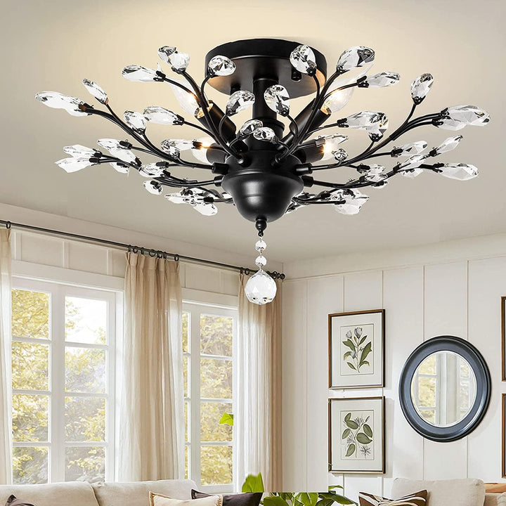 Crystal Chandelier LED Ceiling Light