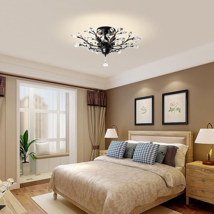 Crystal Chandelier LED Ceiling Light