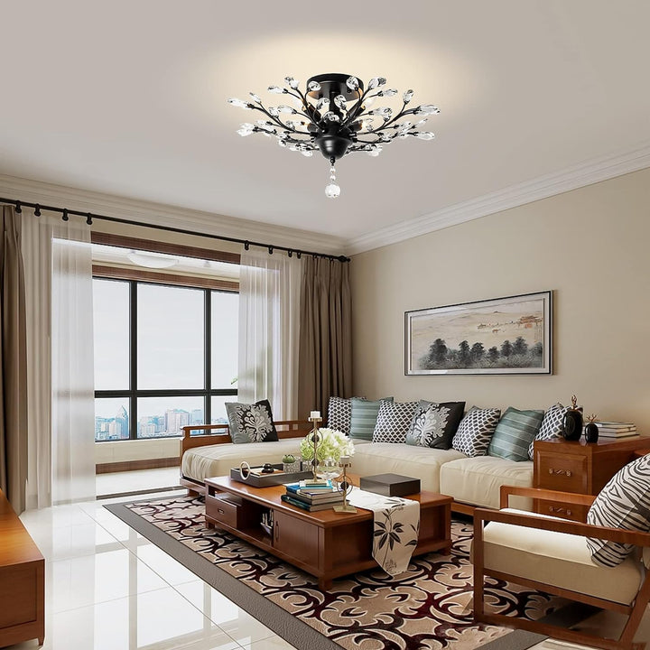 Crystal Chandelier LED Ceiling Light