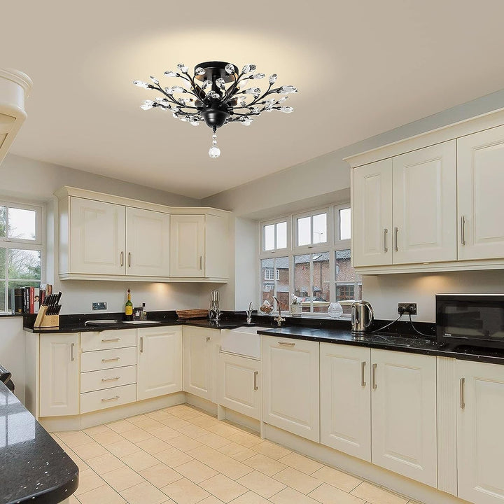 Crystal Chandelier LED Ceiling Light