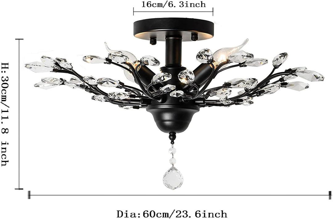 Crystal Chandelier LED Ceiling Light