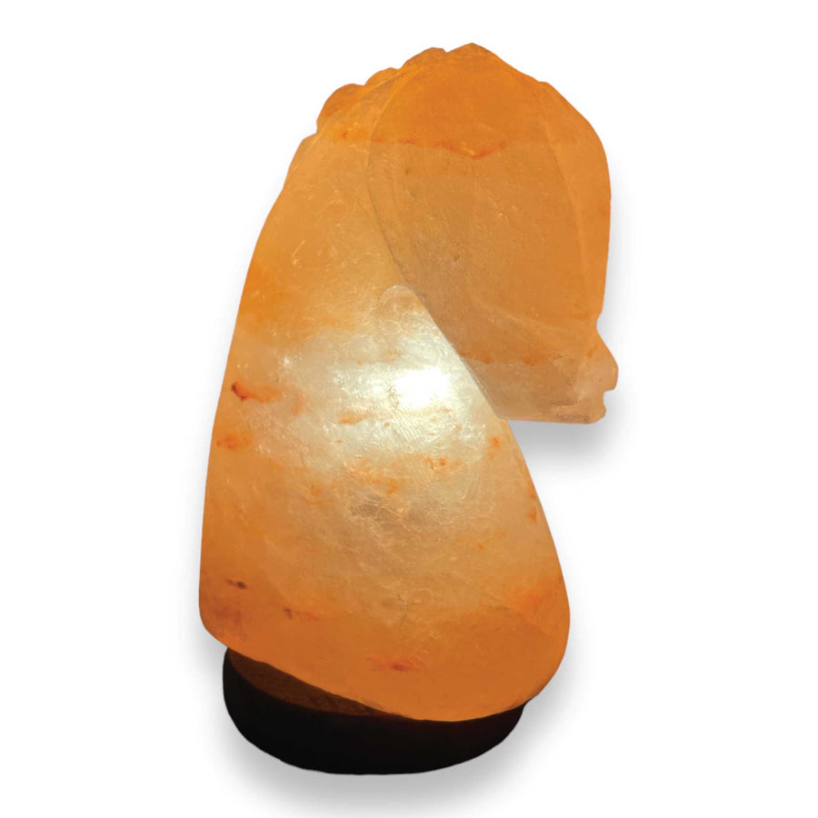 Himalayan Pink Salt Lamp shaped like a horse – Pilbara Bathroom Warehouse Perth and regional Western Australia