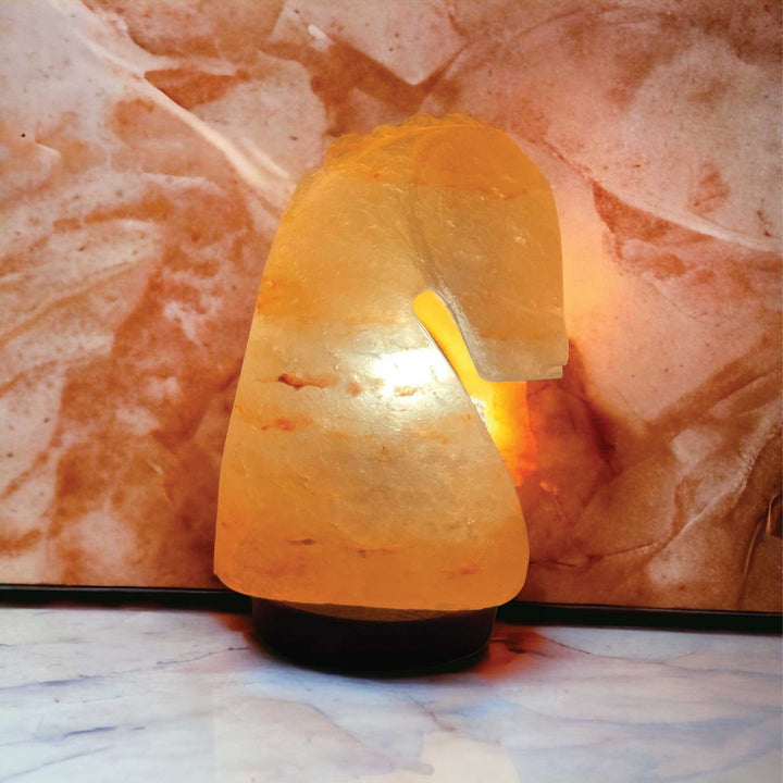 Himalayan Pink Salt Lamp Horse