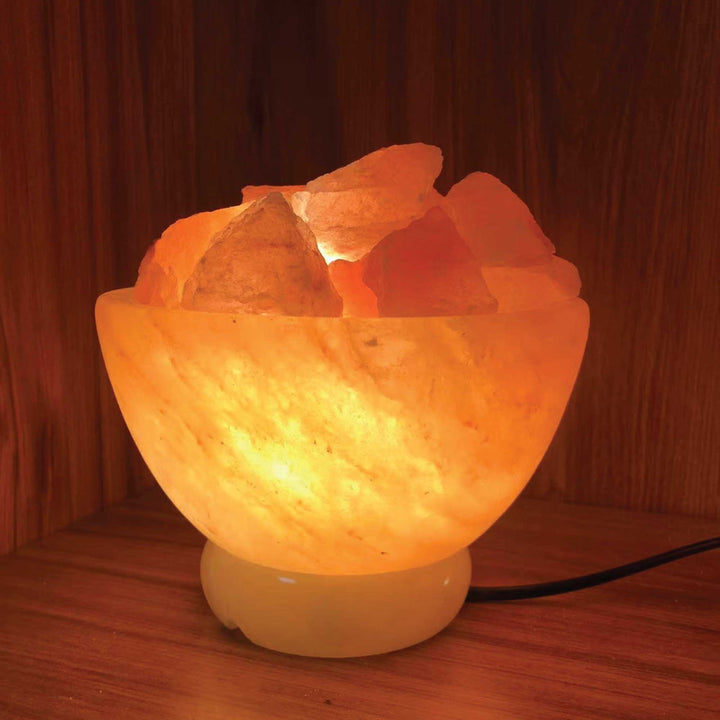 Himalayan Pink Salt Lamp Fire Bowl
