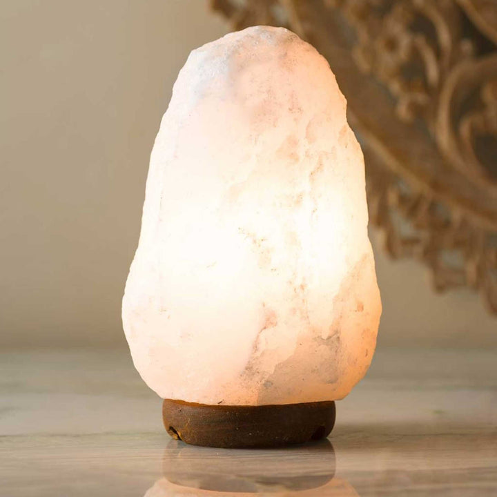 Himalayan White Salt Lamp 3-5Kg